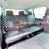 VW Transporter T5/T5.1 Kombi Tailliert 2Nd Reihe Bank Seat BezüGe (2003-2015