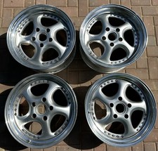 Porsche Artec Authentic 3 Piece Wheels Rims Set 18x10 18x8.5 996