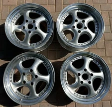 Porsche Artec Authentic 3 Piece Wheels Rims SET 18x10" 18x8.5" 996