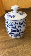 Zwiebelmuster Gerold Tettau Vorratsdose Z.B. Zucker mit Deckel
