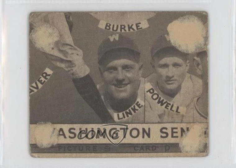 1935 Goudey 4-in-1 R321 Billy Campbell Meyers Ival Goodman Alex Kampouris #9D - Image 2 of 2