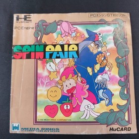 SPIN PAIR NEC PC Engine TurboGrafx-16 PCE game with Manual, Working, Japan