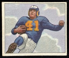 1950 Bowman Los Angeles Rams Glenn Davis Rookie Card #16 Amazing Shape. rookie card picture