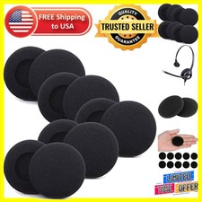 Replacement Foam Ear Pads for Supra Encore  Most Headsets - 5 Pairs Included