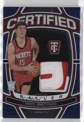 2024-25 Totally Certified Baller Mirror Blue 39/49 Reed Sheppard Rookie RC 12xy