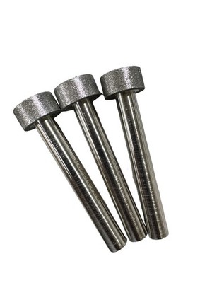 KBC Diamond Grinding Pin .750x3/8 Shank 3 Pack