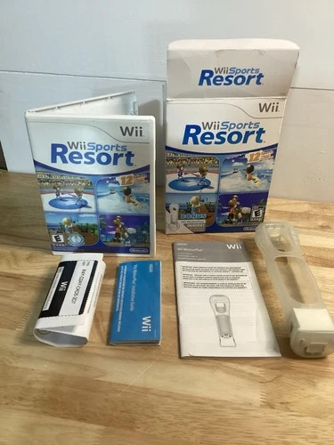 Wii Sports Resort Motion Plus Bundle Nintendo Wii CIB Complete TESTED