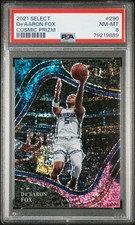 2021-22 Panini Select Courtside Cosmic Prizm De'Aaron Fox #290 06od