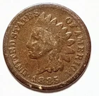Indian Head Penny Lot of "1"VERY NICE 1885 GOOD OR BETTER° $ FREE SHIPPING $#490