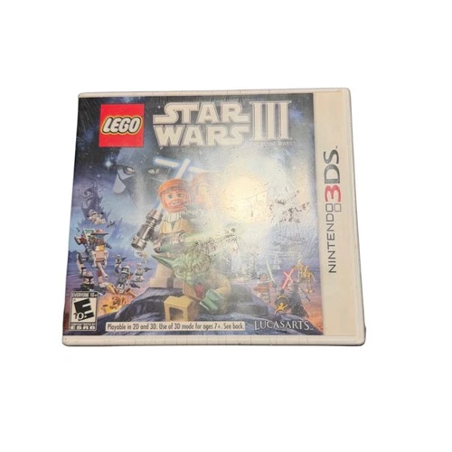 LEGO STAR WARS III 3 THE CLONE WARS NINTENDO 3DS New Sealed *READ DESC*