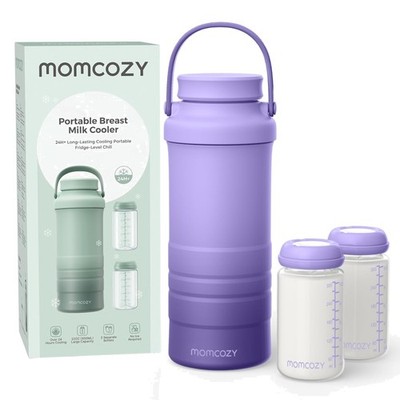 22oz Portable Breast Milk Cooler for Outdoor, Life Saver with 360° Total Cool...