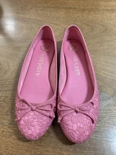 Sam And Libby Callan Ballet Flats Size Women’s 8 Guava Pink Excellent Condition