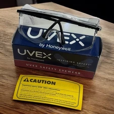 HONEYWELL UVEX Safety Glasses Clear 4AG93 S2500CGR New