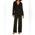 SKIMS Soft Lounge Sleep Set XS - Onyx Black Pajama PJ Soft - New with Tags