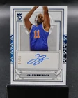 Jalen Brunson 2024 Topps Royalty Collection Auto /15 New York Knicks