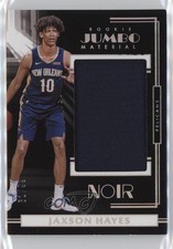 2019-20 Panini Noir Rookie Jumbo Material 61/99 Jaxson Hayes #RJ-JXH 6fs