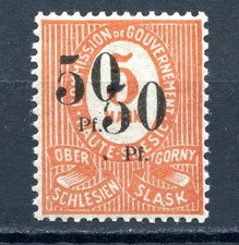 Dt. Abstimmungsgeb. Oberschlesien MiNr. 12 a DD III a postfrisch