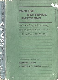 Englische Satzmuster. Englische Grammatik verstehen und produzieren