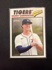 2026 Topps Heritage ✨SP-Chrome✨ #343 Kerry Carpenter - Detroit Tigers 🐯