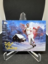 Lou Brock 2025 Topps X Bob Ross Art of Stealing #AOS-3 Indian Yellow 8/25