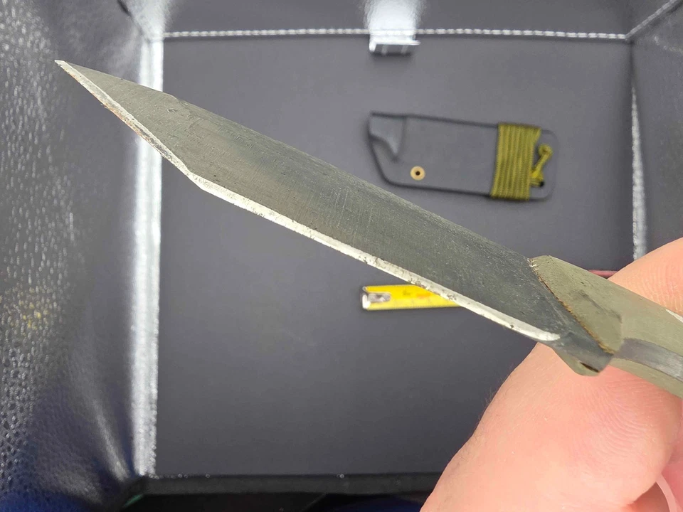 Cuchillo Newt Livesay con funda personalizada (cuchillo vintage hecho en Estados Unidos) Foto 4 de 4