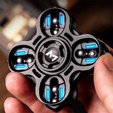 Stylish Rotating Linkage EDC Hand Spinner Alloy Fidget Spinner Office Gadgets