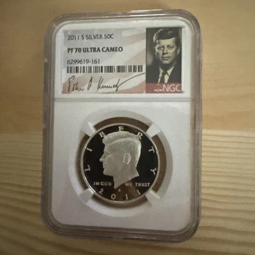 2011 S Silver Kennedy PF70 Ultra Cameo