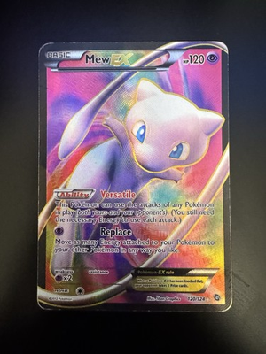 #ad Mew EX 120 Full Art 120 124 Dragons Exalted Holo $300.00