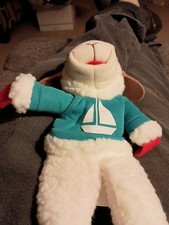 Lamb Chop Puppet, Shari Lewis 1993 With Sailboat Sweatshirt, Vintage