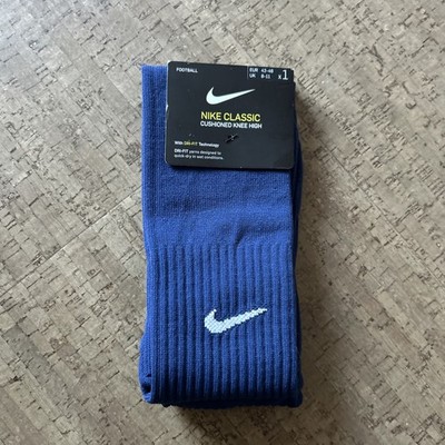 Nike classic cushioned knee High Fußball Stutzen mit Fuß Gr.42-46 Nr. SX5728-411