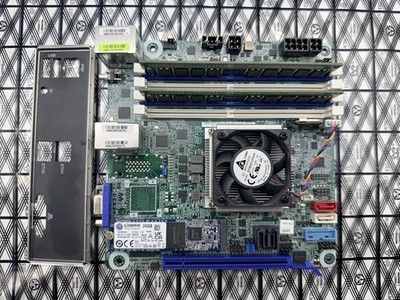 ASRock Rack D1622D4I Datto S4B1622 Xeon D-1622 32GB ECC RAM 240GB SSD mITX NAS