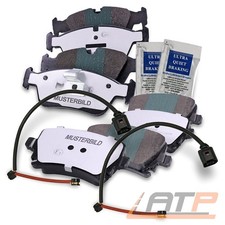 SATZ BREMSBELÄGE +WARNKONTAKT VORNE+HINTEN FÜR BMW 5-ER E60 520 525 530