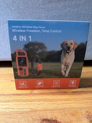 #ad #ad 4 in 1 Wireless Dog Fence System Electric Fences for Medium Large Dogs 4 Modes $90.00