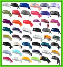 █ NEW █ NIKE Head Tie Headband Sweatband Tennis Basketball Serena Federer Nadal