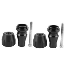 Universal Motorcycle Frame Slider Kit, 10mm Stainless Steel Crash Bar