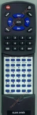 Replacement Remote for PHILIPS DVD750VR, 483521837351, DVD750VR17