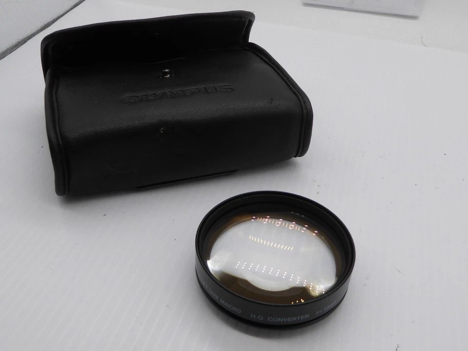Olympus IS/Objektiv A-Life-Size Macro H.Q. Konverter f=13cm 49mm Gewinde + Koffer - Bild 4 von 4
