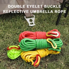 Outdoor Camping Rope Tent Fixed Rope Reflective Camping Accessories