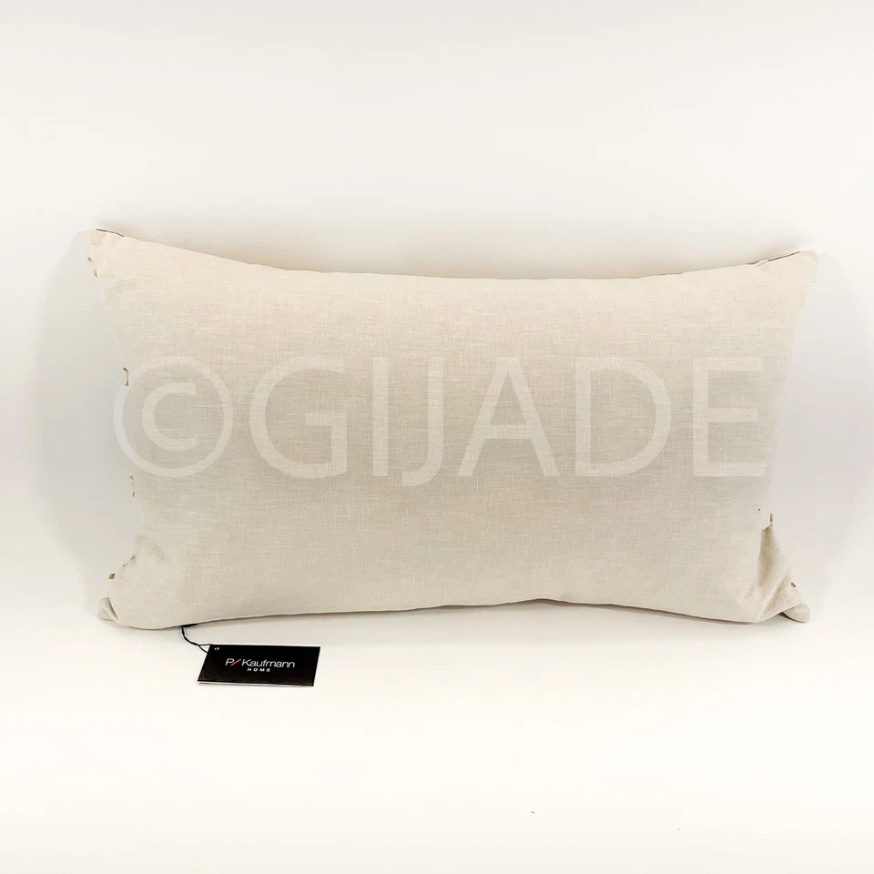 P/Kaufmann Abstract 24" x 14"  Luxury Decorative Duck Feather Pillow - Image 2 of 4