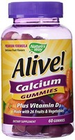 2 Pack Nature's Way Alive Calcium Gummies 60 Count Each on sale 2 Pack Nature's Way Alive Calcium Gummies 60 Count Each on sale