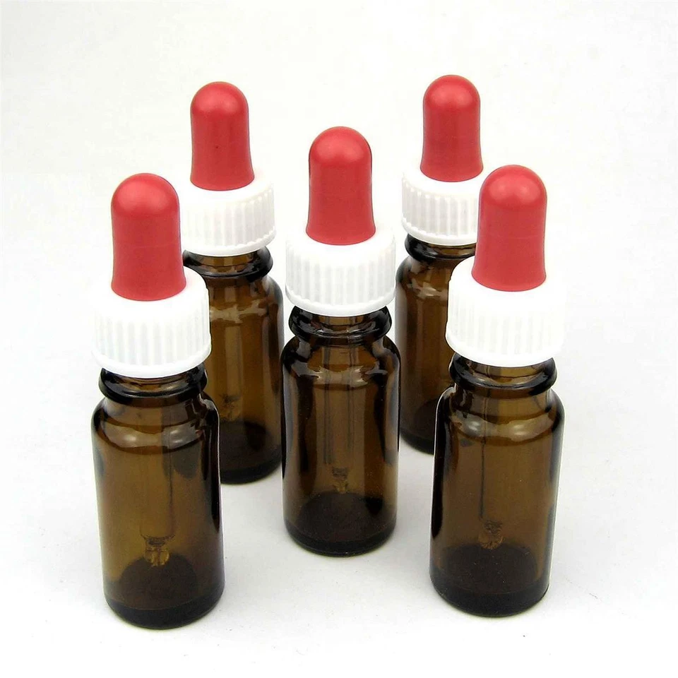 Sala Braunglasflasche DIN 18 Pipettenflasche Pipette Standard 5 x 10 ml