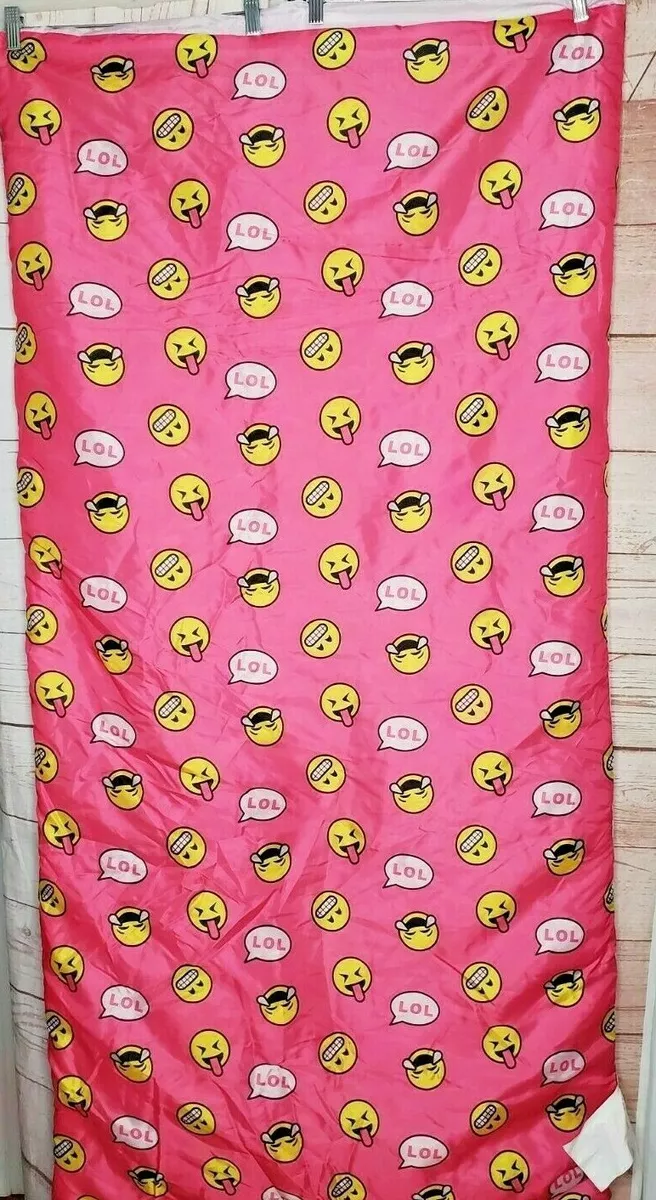 Emoji top sleeping bag