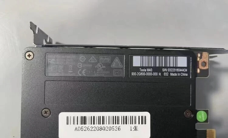 NVIDIA TESLA M40 24GB GDDR5 PCI-E 3.0X16 GPU CARD CUDA PG600 - Image 3 of 4