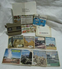 Vintage Sawyer's View Master Viewer with 36 Slides and holders