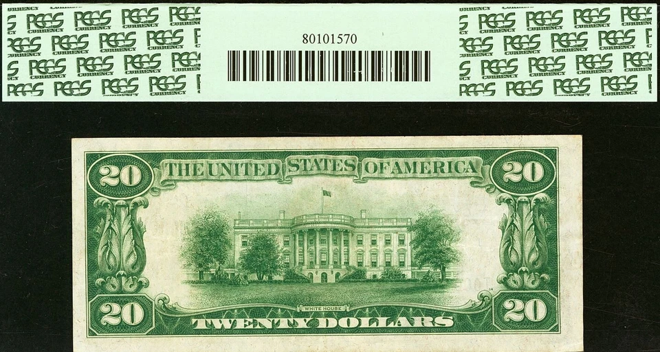 1928 $20 FRN Minneapolis PCGS 35PPQ - Gold on Demand - Low Serial Star 00000783* - Image 3 of 3