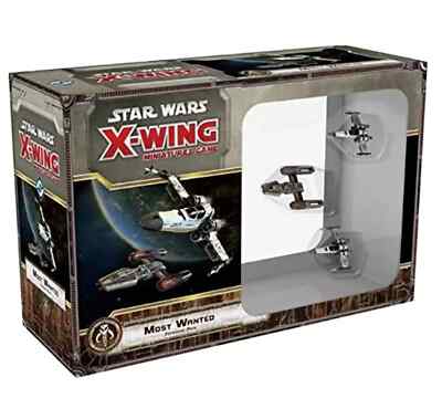 Star Wars X-Wing Game 1st Edition Miniatures Game Most Wanted EXPANSION PACK New
