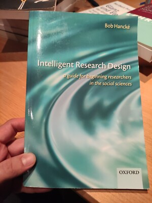 Bob Hancké Intelligent Research Design 
