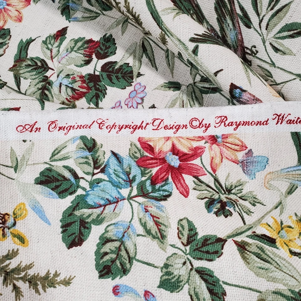 Ткани Mill Creek Raymond Waites 55 дюймов разноцветные с цветочным рисунком 7 ярдов - Изображение 4 из 4