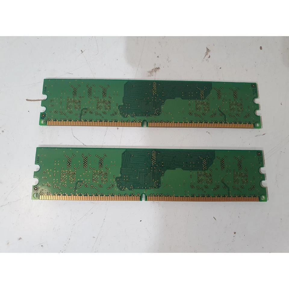 Lot of 2 Samsung M378T6464QZ3-CF7 Memory Module 512MB 1Rx16 DDR2 PC2-6400U-666 - Image 3 of 4