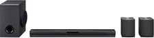 LG - 4.1 ch Sound Bar with Wireless Subwoofer and Rear Speakers - Black SQC4R